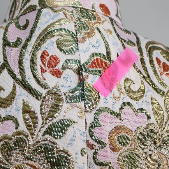 No Brand Baroque Jacquard Paisley Metallic Jacket - Picture 7 of 9
